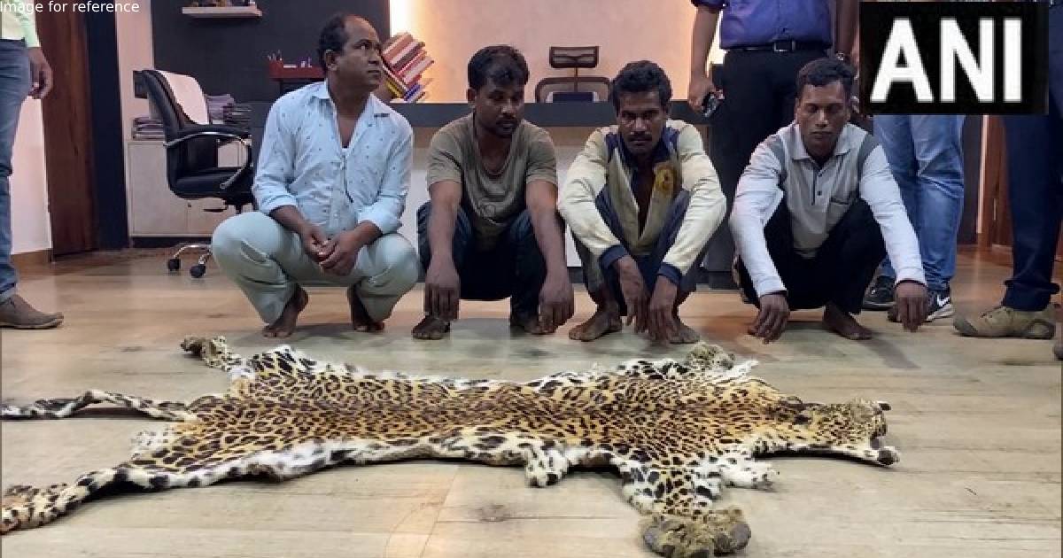 4 held for smuggling leopard skin in Nashik